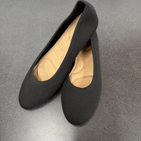 Old Navy Womens Black Ballet Flats Womens Size 8 - Picture 2 of 7
